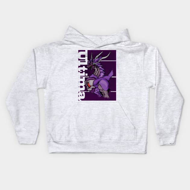 Ultima Kids Hoodie by Beanzomatic